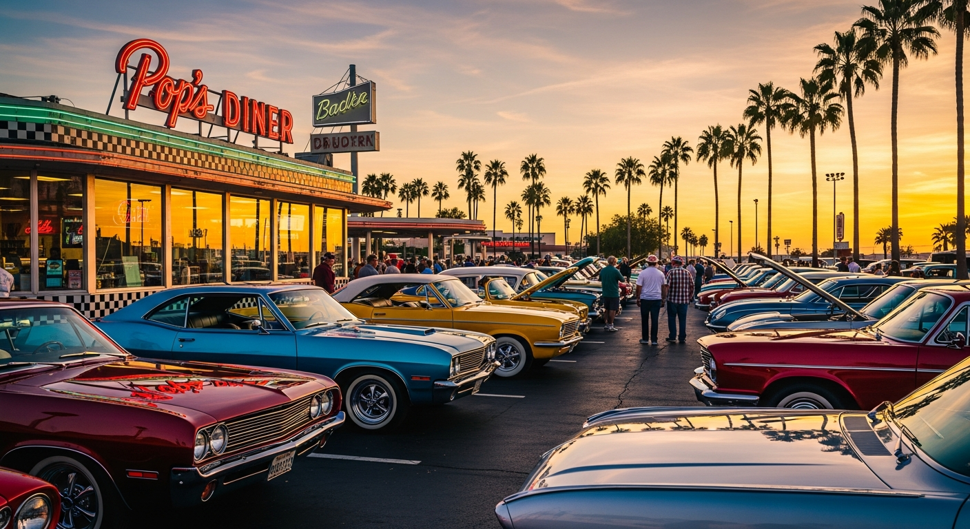 Pleasanton Cruise Night (Downtown Main Street)